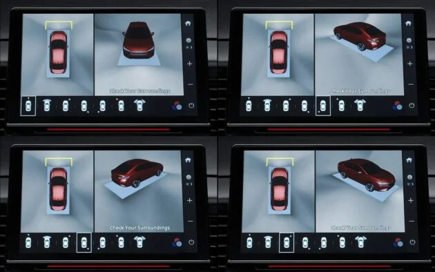 2026 Honda City 小改款泰国开启预购, 同时提供Sedan与Hatchback两种车型, 终于提供360全景停车录像系统