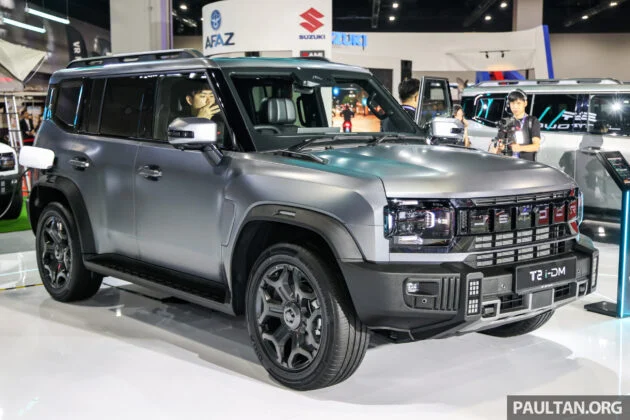 Jetour T2 i-DM PHEV 油电混动方盒子SUV本地开启预购, 1.5T引擎+电动马达, 综合里程1,200公里, 预估价16.9万