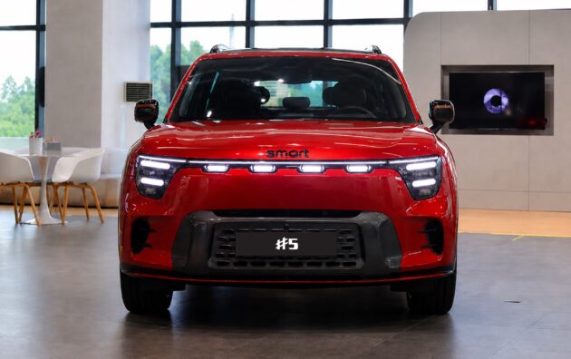 smart #5 Brabus Laser Red Edition 限量版新车上市, 全车系皆小幅涨价, 如今售价从21万起跳, 比之前贵1万令吉