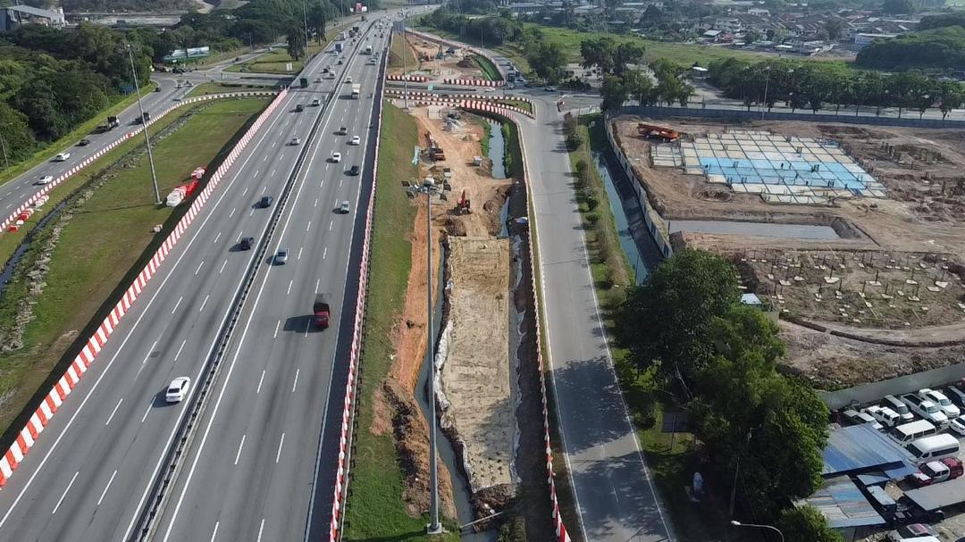 槟州 Juru – Sungai Dua 交通疏导高架大道工程进度已完成34.6%！PLUS 启动第二及第五配套招标，预计2027年底通车