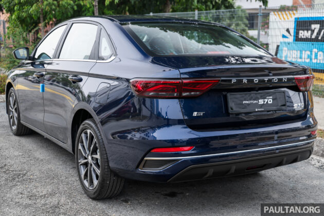 2026 Proton S70 Prime 上市前新车实拍, 1.5L NA引擎的高配版, LED头灯+17寸轮毂+皮革手动座椅, 售价或低于7万令吉?