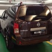 Nissan Pathfinder spotted in Gardens Mall parking lot