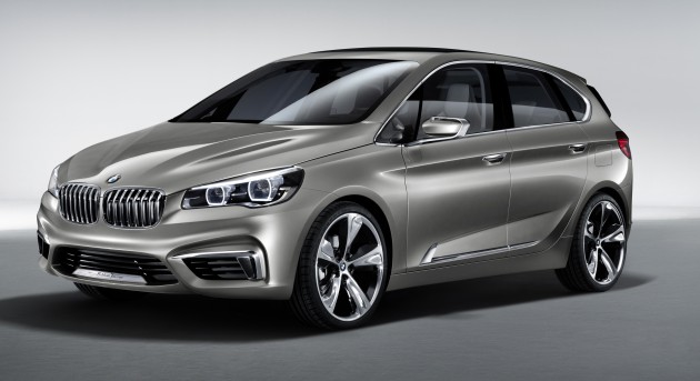 BMW Concept Active Tourer: Munich’s B-Class competitor is front wheel drive!