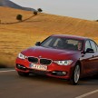 BMW F30 3 Series unveiled: four engines at launch, three equipment lines, market debut in Feb 2012