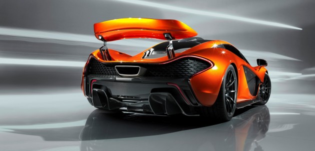 McLaren P1 shown in Paris: F1 successor gets 600 PS per tonne, 600 kg downforce, drag reduction system