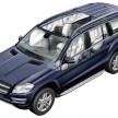 Mercedes-Benz GL-Class (X166) – two petrol and one diesel engines at launch