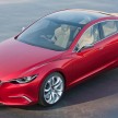Mazda Takeri – broad hints of the new Mazda6 emerge