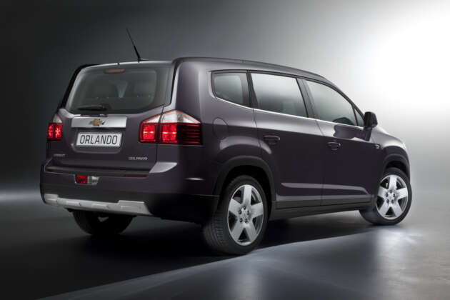 Chevrolet Orlando 7-seater based on Chevy Cruze