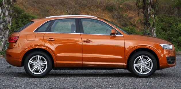 2012-audi-q3-side Audi Q3 2.0 TFSI 170hp Test Drive Review