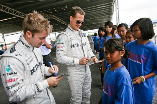 Mercedes AMG Petronas F1 Team visits MBM’s Pekan plant