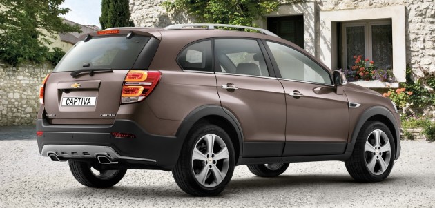 chevrolet captiva facelift
