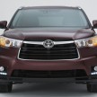 2014 Toyota Highlander – third-gen SUV debuts in NYC