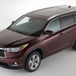 2014 Toyota Highlander – third-gen SUV debuts in NYC