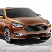 Ford Escort Concept – new compact sedan for China