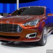 Ford Escort Concept – new compact sedan for China