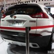 Youngman T5 SUV showcased again at Shanghai 2013