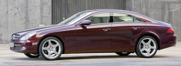 CLS 280 Carneolrot BR 218  2008  Facelift  S-OU 9151