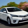 2014 Toyota Corolla Altis 1.8E, 2.0G and 2.0V estimated pricelist for Malaysia: RM115k to RM137k