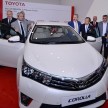 2014 Toyota Corolla Altis 1.8E, 2.0G and 2.0V estimated pricelist for Malaysia: RM115k to RM137k