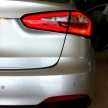 GALLERY: Kia Cerato at the showroom with brochure