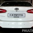 GALLERY: Kia Cerato at the showroom with brochure