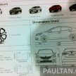 GALLERY: Kia Cerato at the showroom with brochure