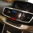 Honda Accord launched in Malaysia – from RM140k