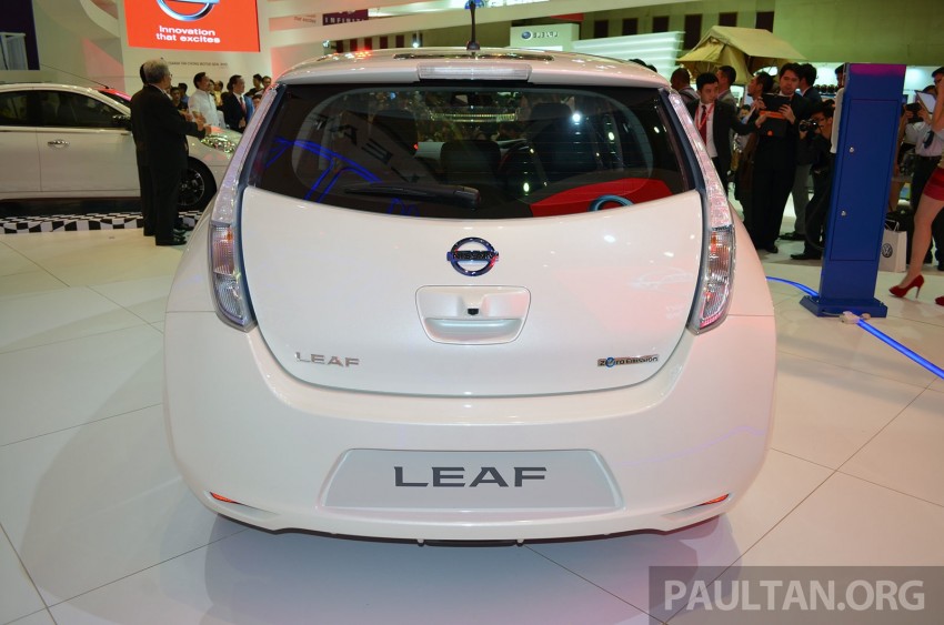 Nissan Leaf launched at KLIMS13, EV goes for RM169k 209754
