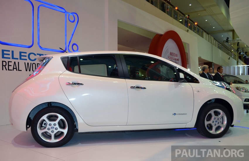 Nissan Leaf launched at KLIMS13, EV goes for RM169k 209756