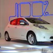 Nissan Leaf launched at KLIMS13, EV goes for RM169k