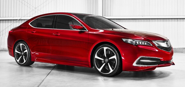 The 2015 Acura TLX Prototype