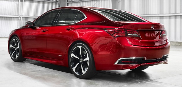 The 2015 Acura TLX Prototype