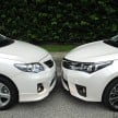 GALLERY: Old and new Toyota Corolla Altis compared