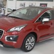 Peugeot 3008 – facelifted crossover launched, RM154k