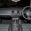 Audi A3 Sedan makes Malaysian debut in Bukit Kiara