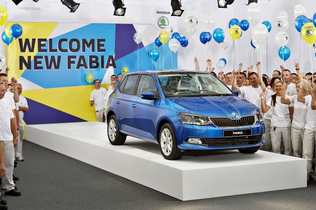 140828 New SKODA Fabia - Start of Production 001