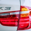 F25 BMW X3 LCI debuts in Malaysia – two CKD variants, xDrive20i RM329k and xDrive20d RM349k