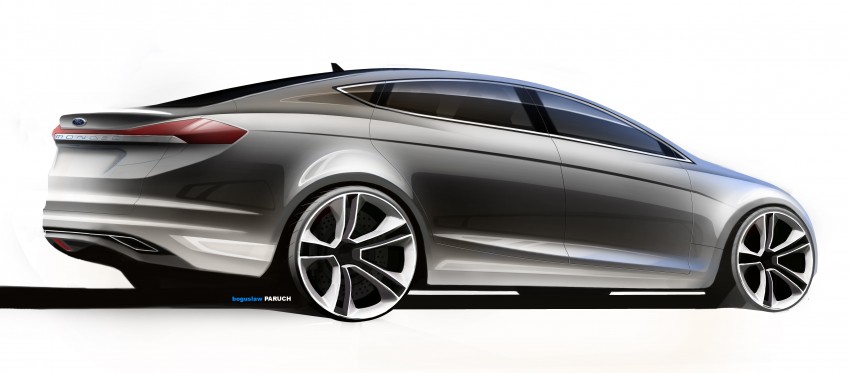 New Ford Mondeo for Europe: introduces new safety systems, twin turbo diesel and a hybrid powertrain 276475