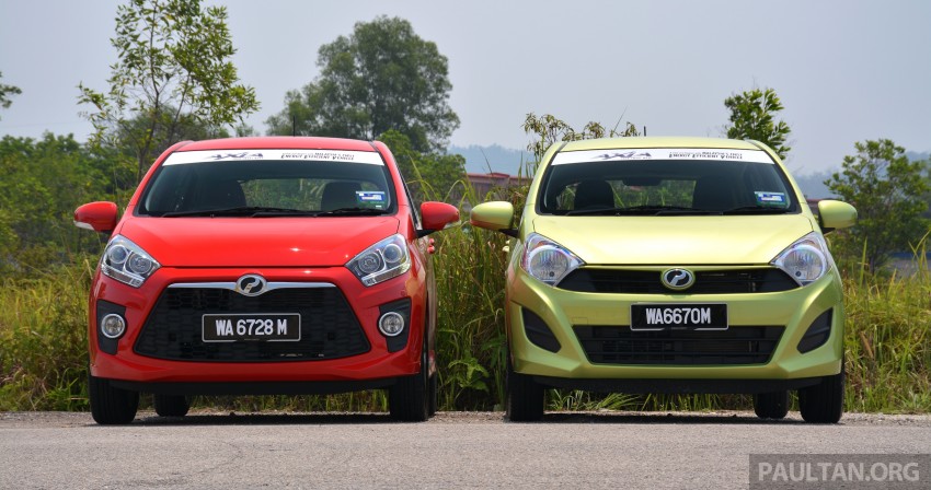 GALLERY: Perodua Axia Standard G vs Axia Advance 274371
