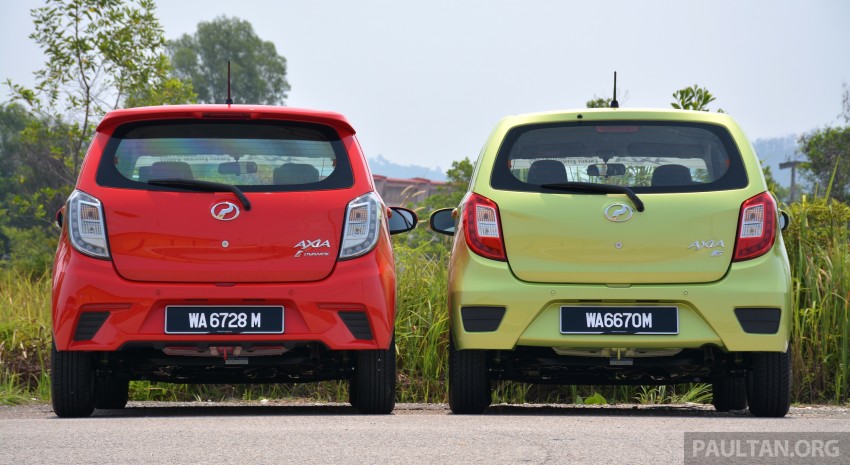 GALLERY: Perodua Axia Standard G vs Axia Advance 274376