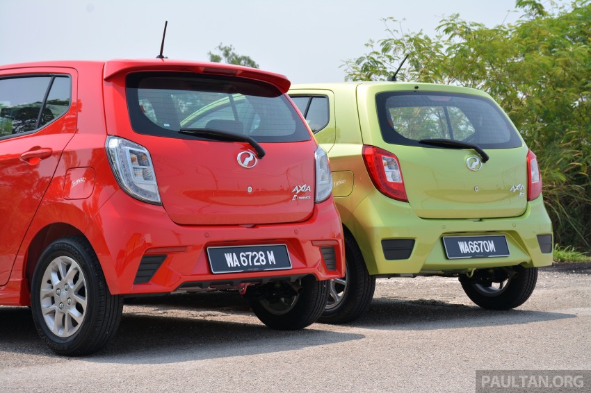 GALLERY: Perodua Axia Standard G vs Axia Advance 274378