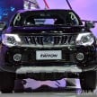 2015 Mitsubishi Triton shows up at Thai Motor Expo