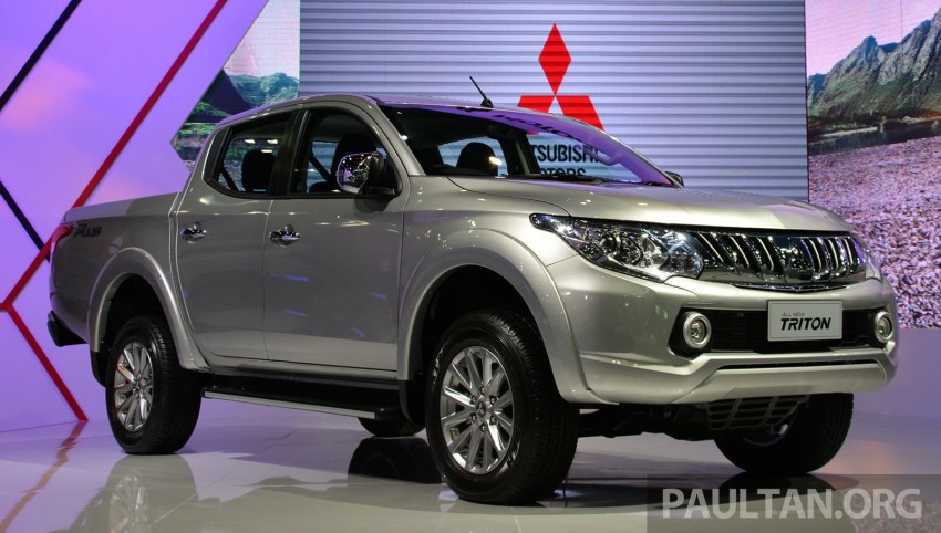 2015 Mitsubishi Triton shows up at Thai Motor Expo 292606