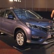 Honda CR-V facelift launched in Malaysia – new 2.0L 2WD, 2.0L 4WD and 2.4L 4WD, from RM139,800