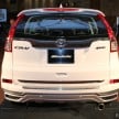 Honda CR-V facelift launched in Malaysia – new 2.0L 2WD, 2.0L 4WD and 2.4L 4WD, from RM139,800