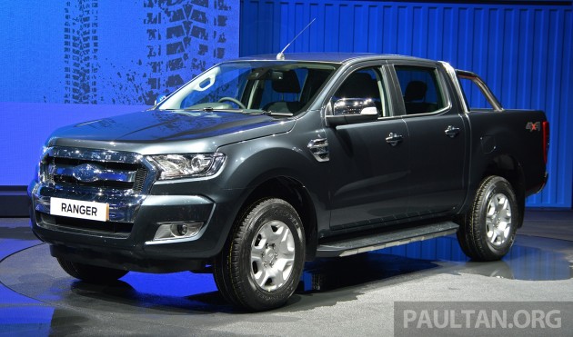 Ford Ranger Facelift BKK 2015 16