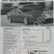 2015 Ford Mondeo EcoBoost – Malaysian specification and indicative pricing revealed, RM203,800 OTR