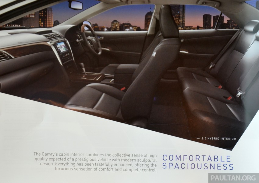 2015 Toyota Camry launched in Malaysia – new 6-spd 2.0E RM150k, 2.0G RM160k, 2.5 Hybrid RM175k 323966
