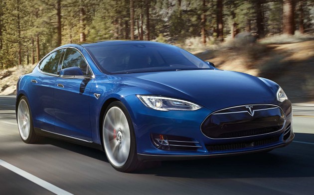 Tesla-Model-S-Blue