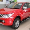GALLERY: 2015 Mitsubishi Triton VGT in showroom!